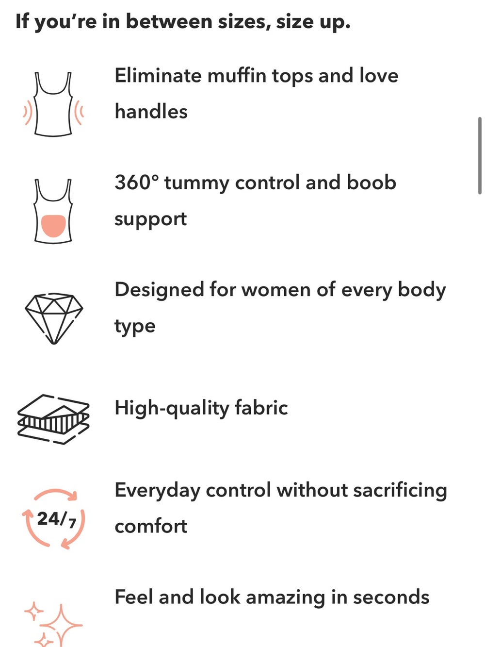 Shapermint all day every day Cami NWT - Picture 7 of 8